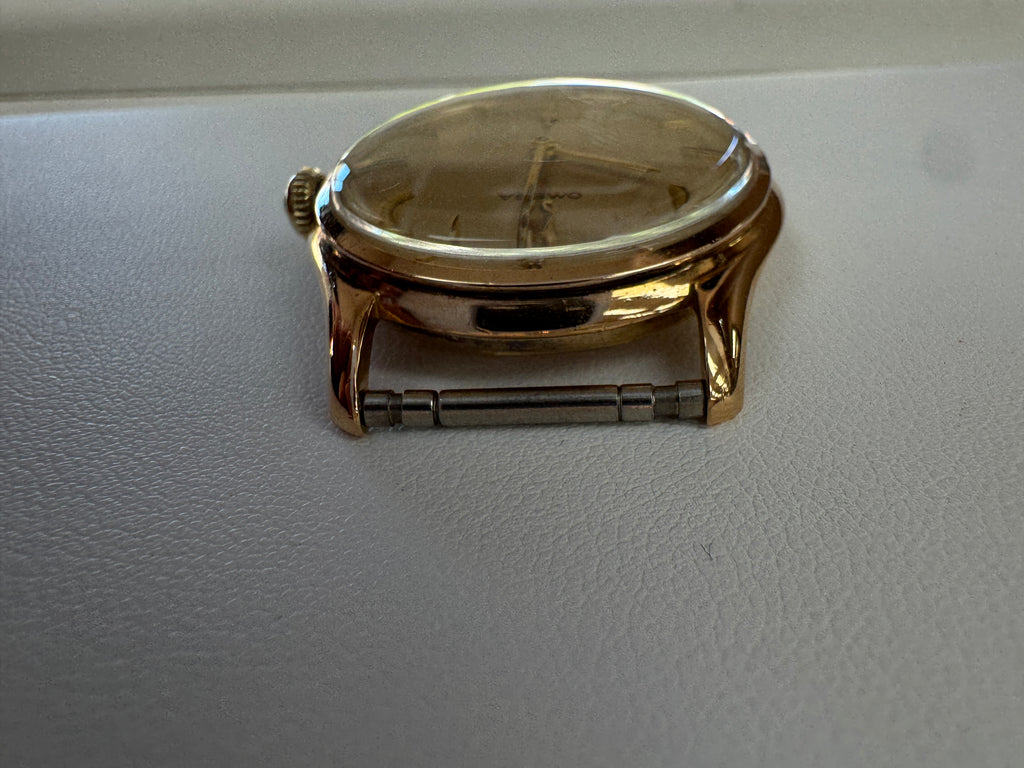 18k Rose Gold 34mm Omega Alpha Automatic Watch